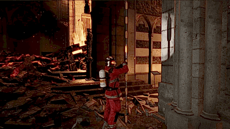 SAVE NOTRE-DAME ON FIRE Screenshot_Liftingplatform_FINAL